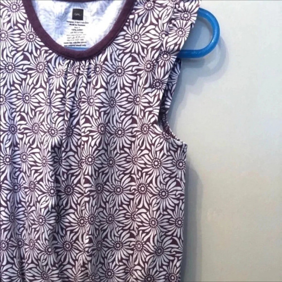 TEA COLLECTION EUC GIRLS TOP SUMMER FALL CASUAL TOPS SHIRTS SHIRT SIZE 5 - Picture 3 of 4